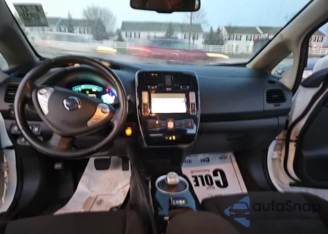 2016 Nissan Leaf Sv из США, поврежденный, VIN 1N4BZ0CP9GC305731